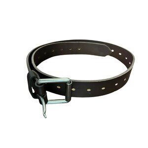 Dickies Men’s Leather Belt – Size 34 – Dark Brown Classic Workwear